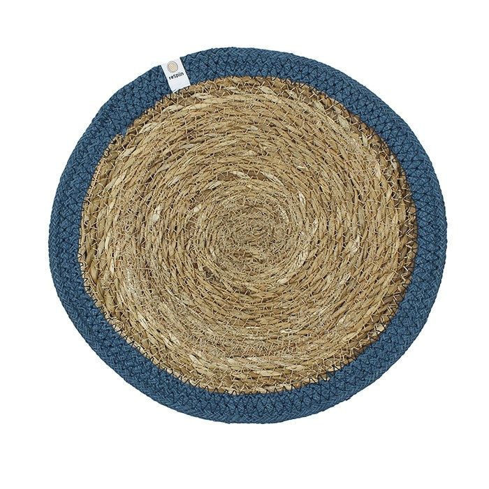 ReSpiin Natural Seagrass & Jute Tablemat