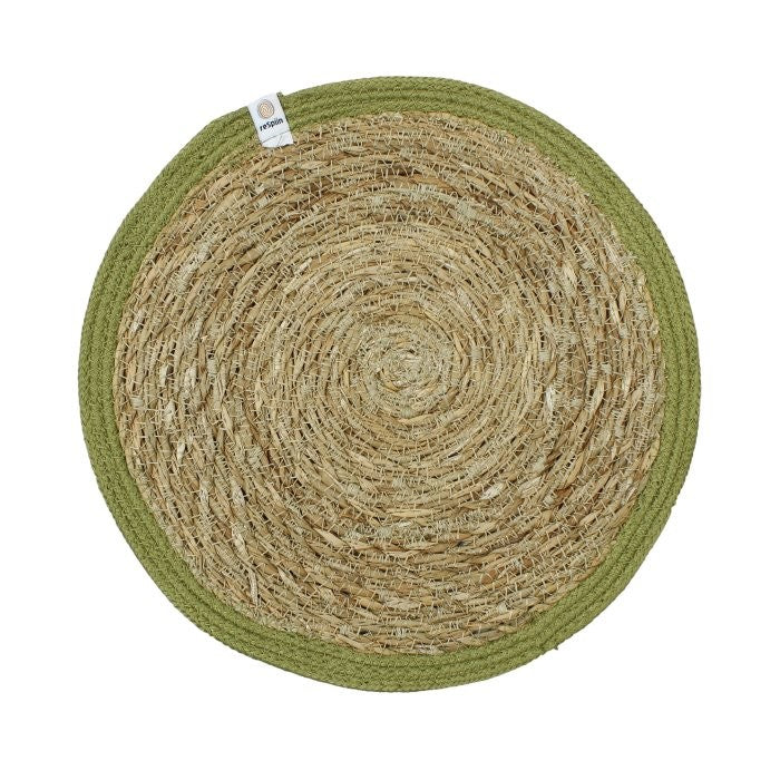 ReSpiin Natural Seagrass & Jute Tablemat