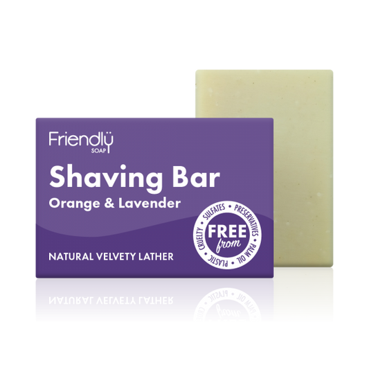 Friendly Soap Orange & Lavender Shaving Bar