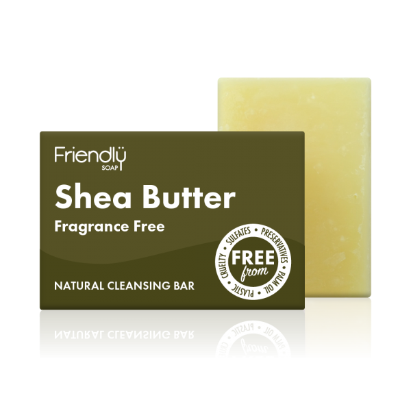 Friendly Soap Shea Butter Bar - Fragrance Free