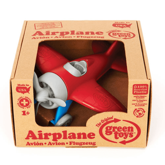 Green Toys Airplane - Red