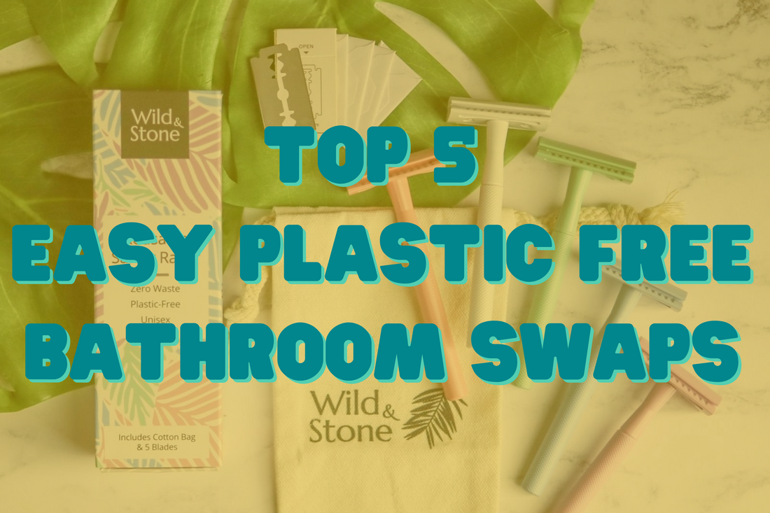 Top 5 EASY Plastic Free Bathroom Swaps