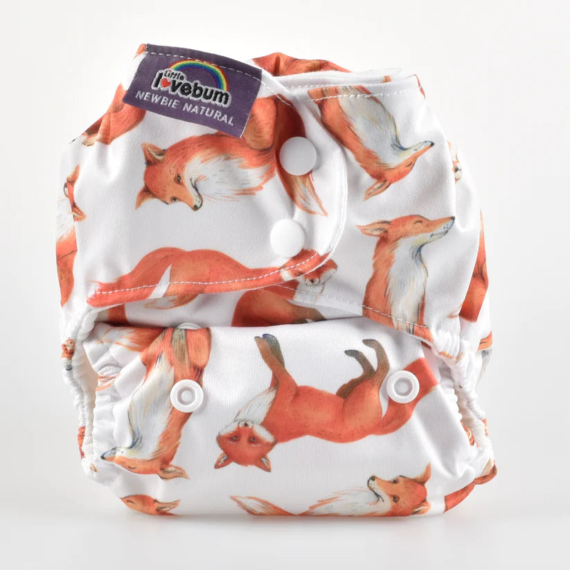 Little Lovebum Newbie Natural All In One Nappy