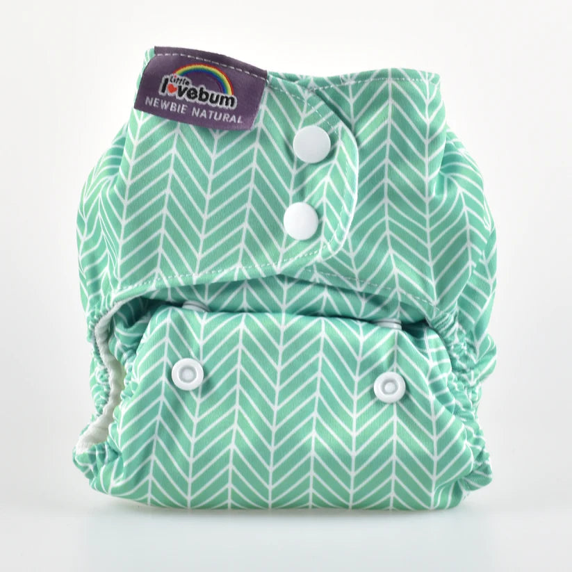 Little Lovebum Newbie Natural All In One Nappy