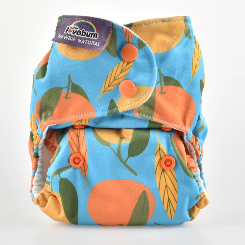 Little Lovebum Newbie Natural All In One Nappy