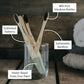 Wild & Stone Adult Bamboo Toothbrush 4 Pack - Medium