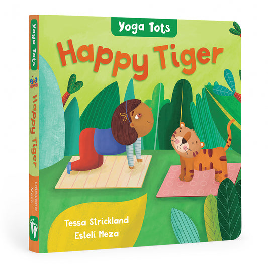 Happy Tiger: Yoga Tots Board Book