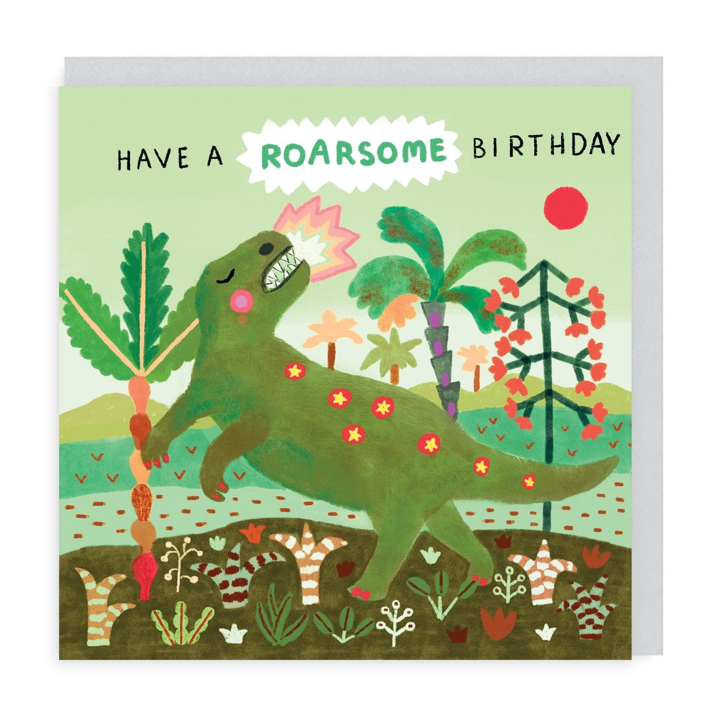 Roarsome Birthday Dinosaur Card