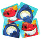 Nom Nom Kids Reusable Monster Small Snack Bags 4pk