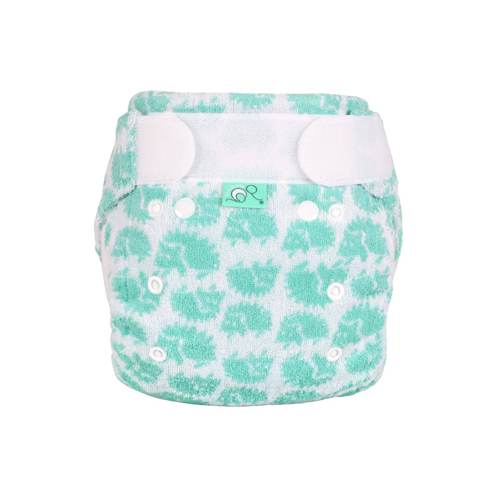 Tots Bots Bamboozle Stretch Bamboo Fitted Nappy - Hedgehug