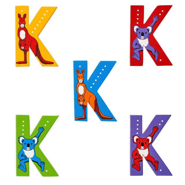 Lanka Kade Wooden Animal Letters A-Z