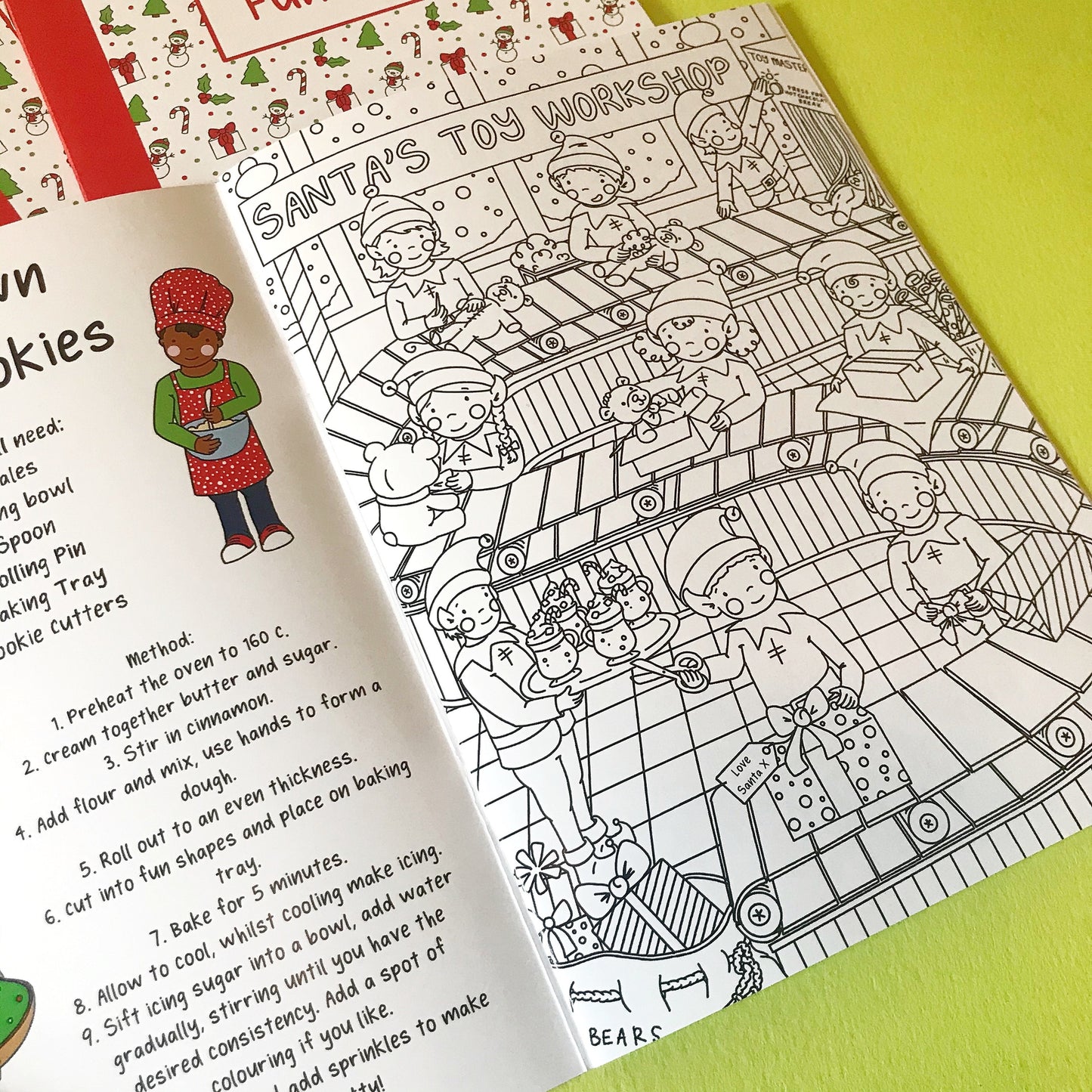 Read Wrap Recycle Christmas Fun Book