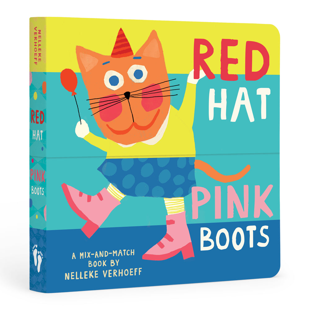 Red Hat, Pink Boots Mix & Match Board Book