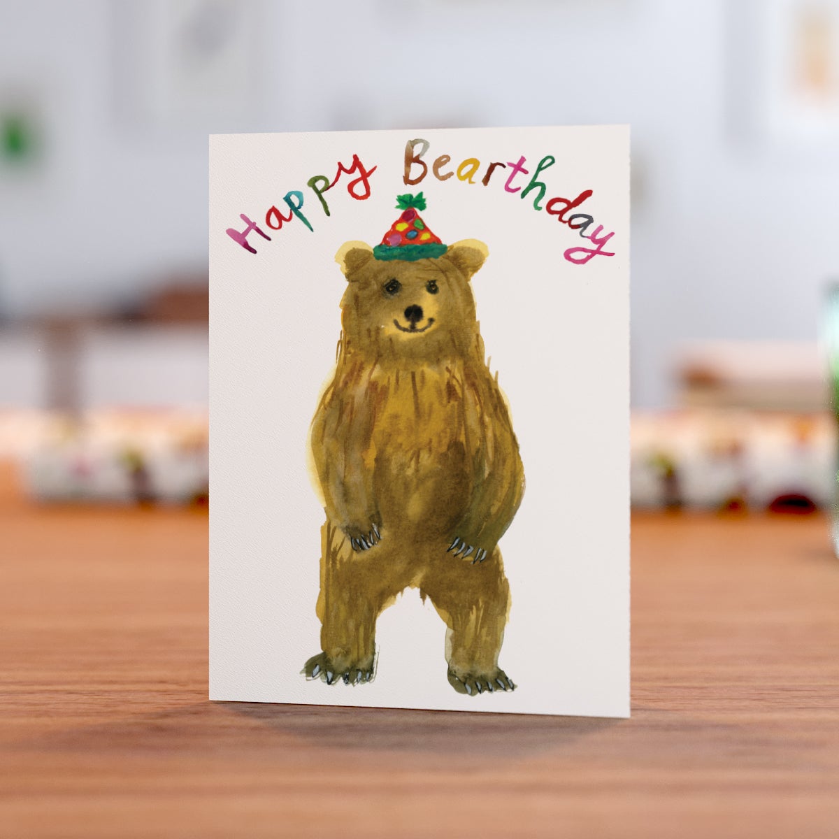 Happy 'Bearthday' Birthday Bear Card