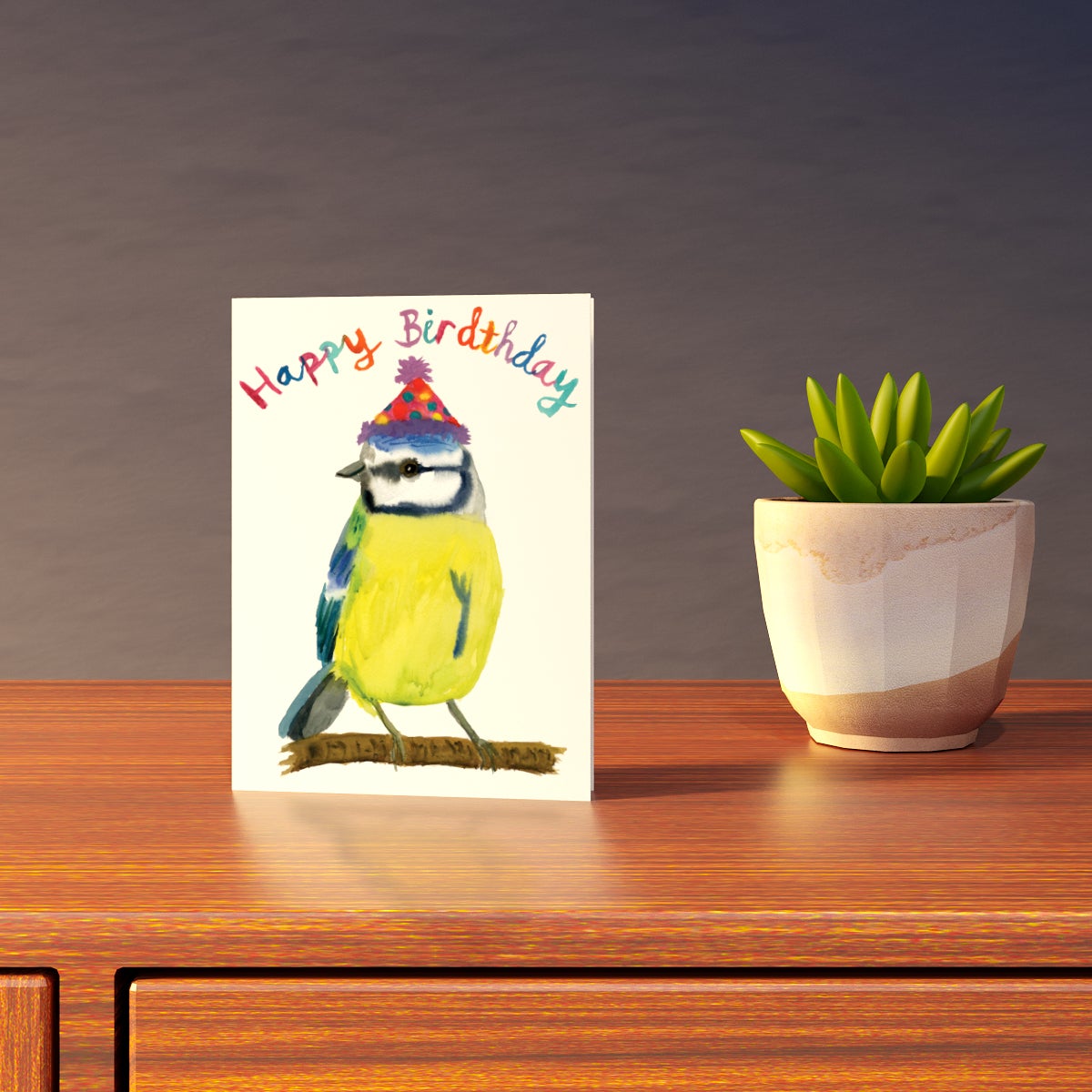 Happy 'Birdthday' Bird Birthday Card