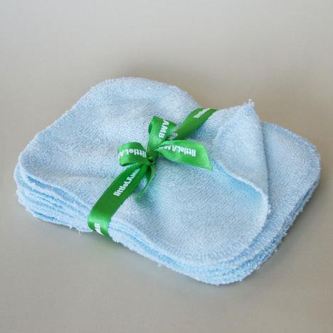 Little Lamb Soft Bamboo Washable Wipes 10pk - Various Colours