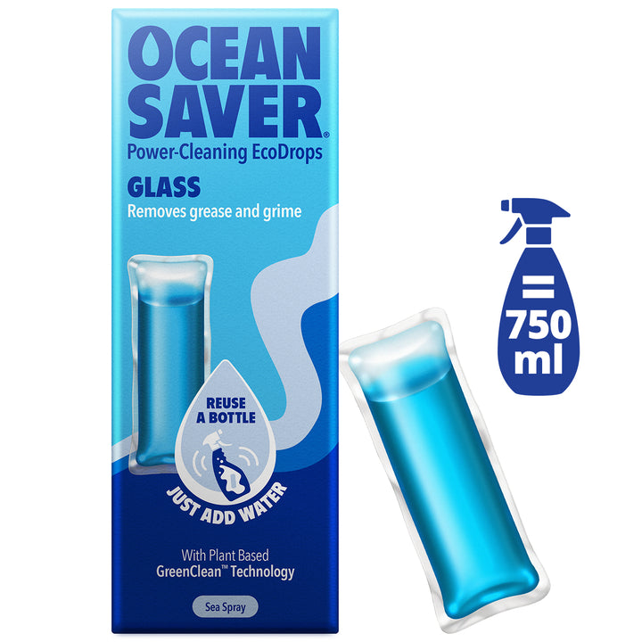 OceanSaver Refill Drops - Glass Cleaner (Sea Spray)