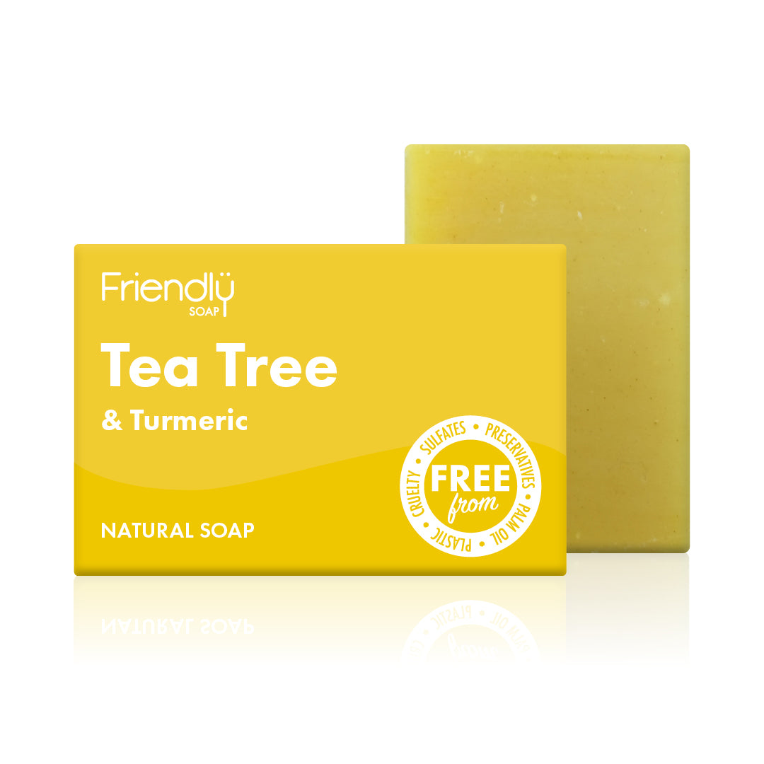 Friendly Soap Tea Tree & Turmeric Bar