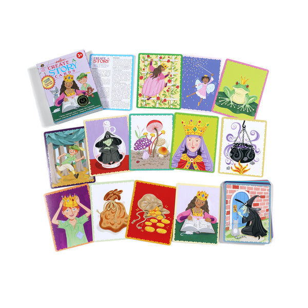eeBoo Storytelling Cards - Fairytale Mix Ups - Create A Story Cards