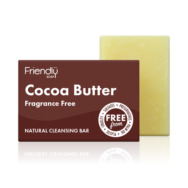 Friendly Soap Fragrance Free Cocoa Butter Bar