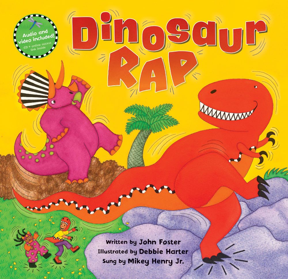 Dinosaur Rap Book with Audio & Video
