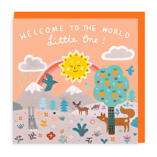 Welcome To The World New Baby Card