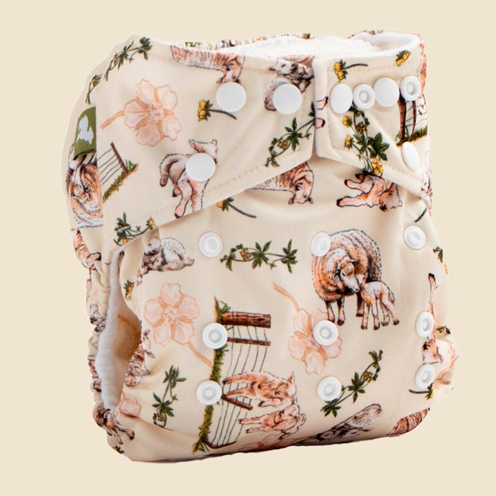 Little Lamb Onesize Pocket Nappy