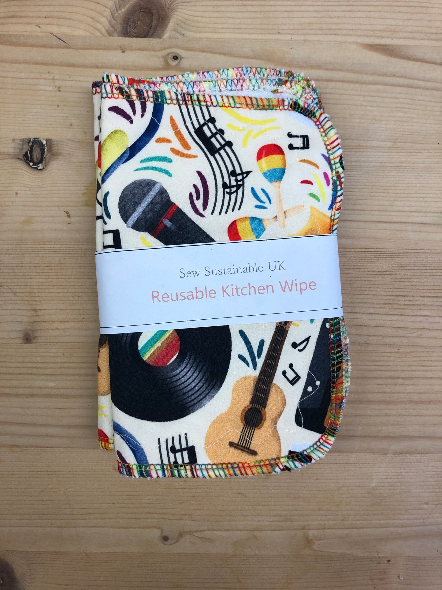 Sew Sustainable Reusable Kitchen Wipes 5pk