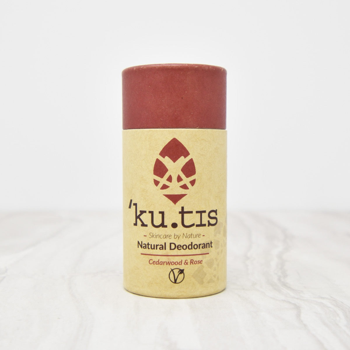 Kutis Natural Vegan Deodorant - Cedarwood & Rose