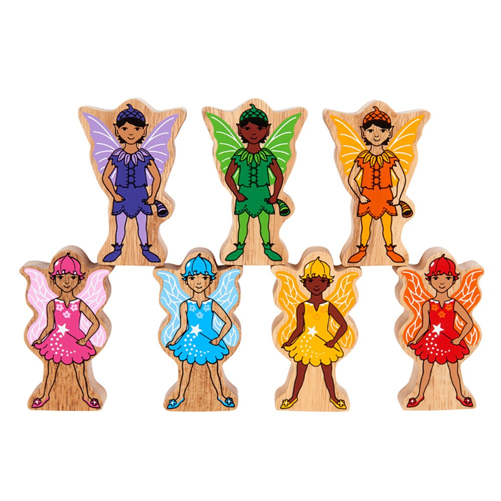 Lanka Kade Rainbow Fairies Playset - 7 Pieces