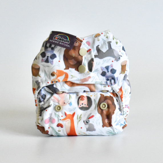 Little Lovebum Newbie Natural All In One Nappy