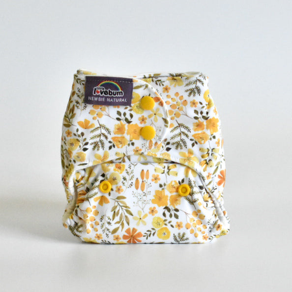 Little Lovebum Newbie Natural All In One Nappy