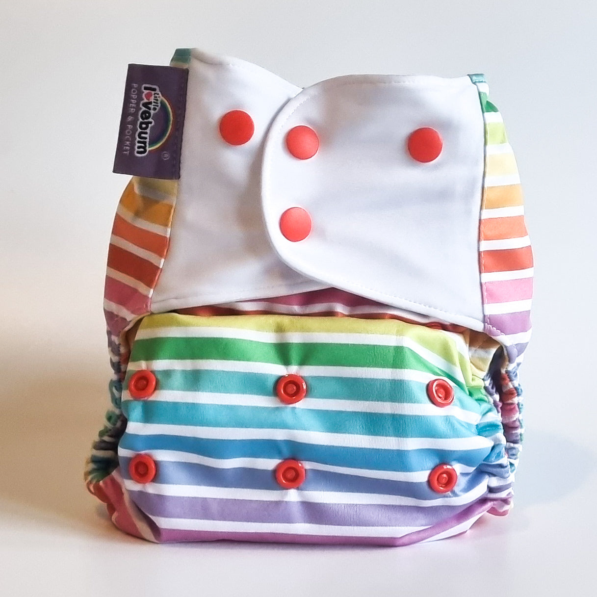 Little Lovebum Popper & Pocket V3 Reusable Cloth Nappy