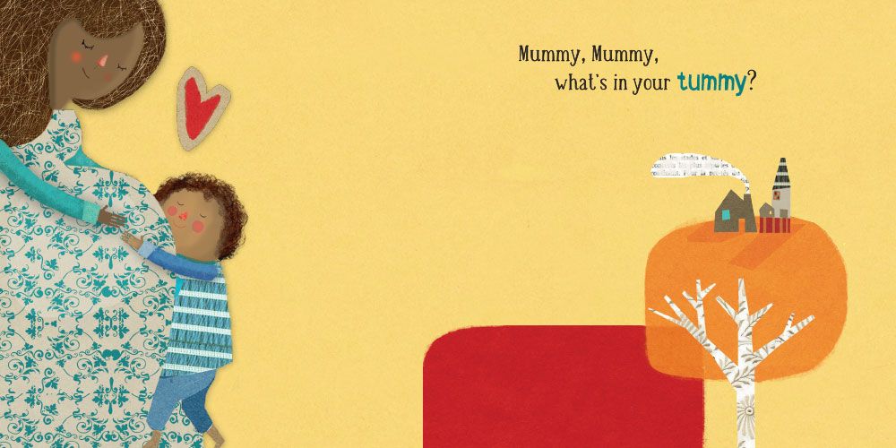 Mummy, What's In Your Tummy? Toddler Board Book