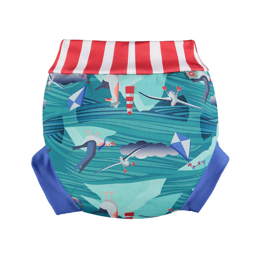 Close Pop In Swim Nappy - Albatross