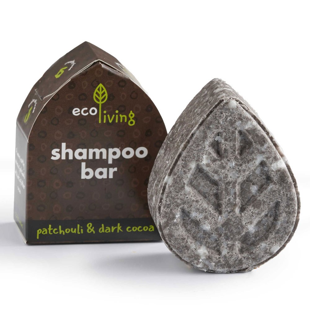 ecoLiving Shampoo Bar - Patchouli & Dark Cocoa 85g