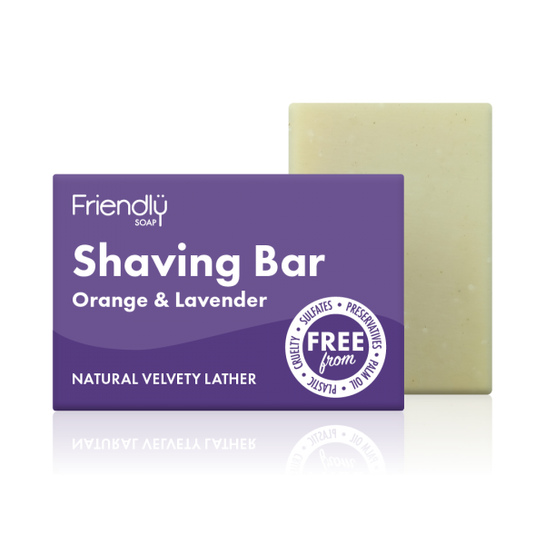 Friendly Soap Orange & Lavender Shaving Bar